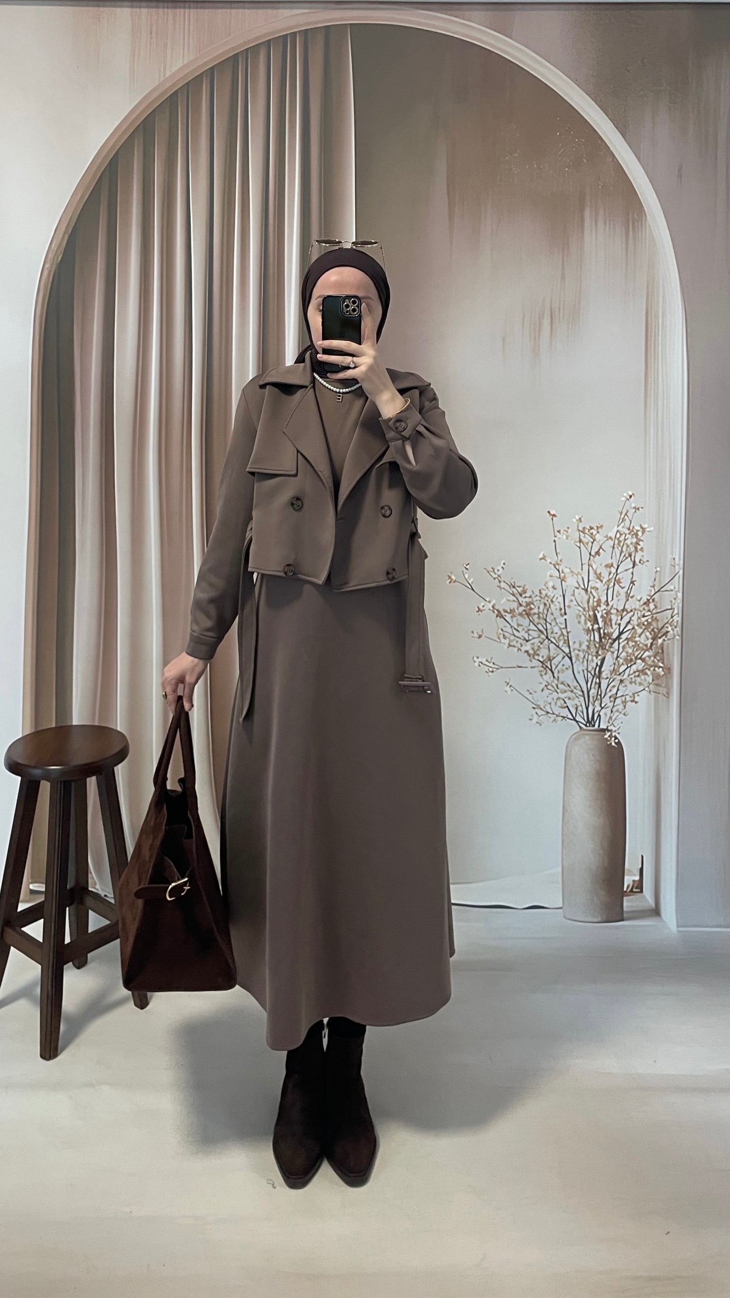 Scuba JİLE&TRENÇKOT Takım Vizon