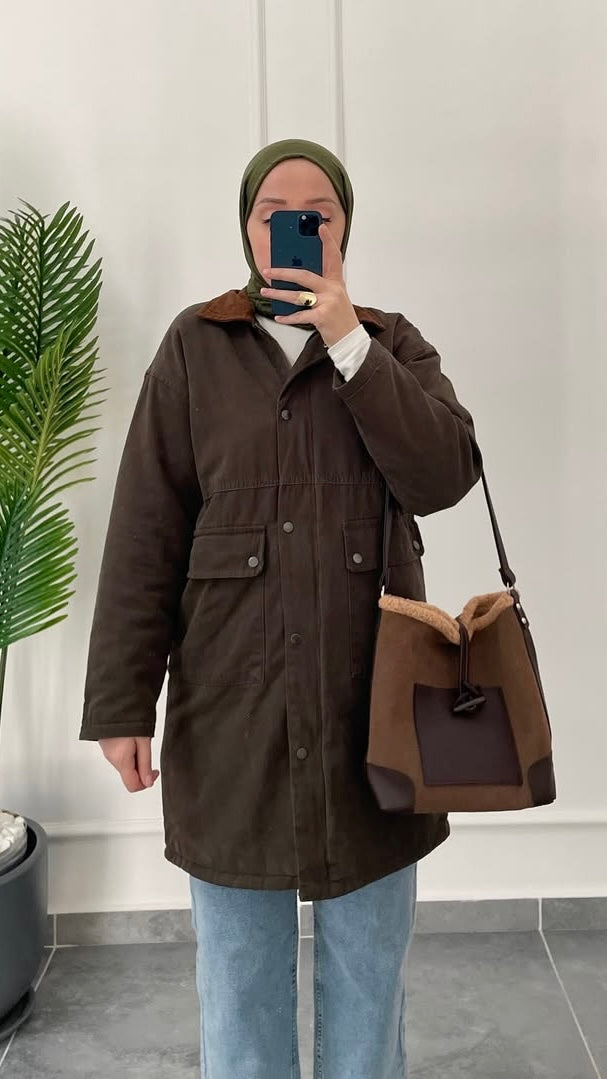 Kadife Yaka Mont Haki