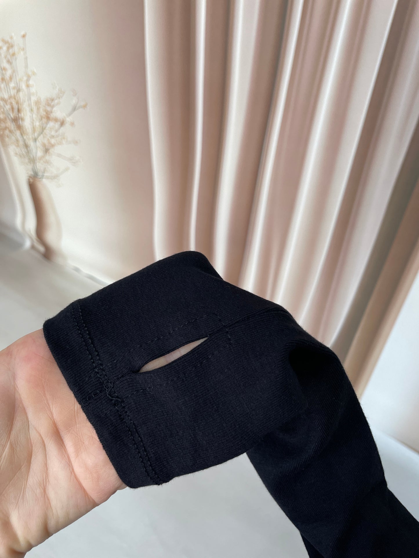 Oysho Parmak Geçirmeli Body Siyah