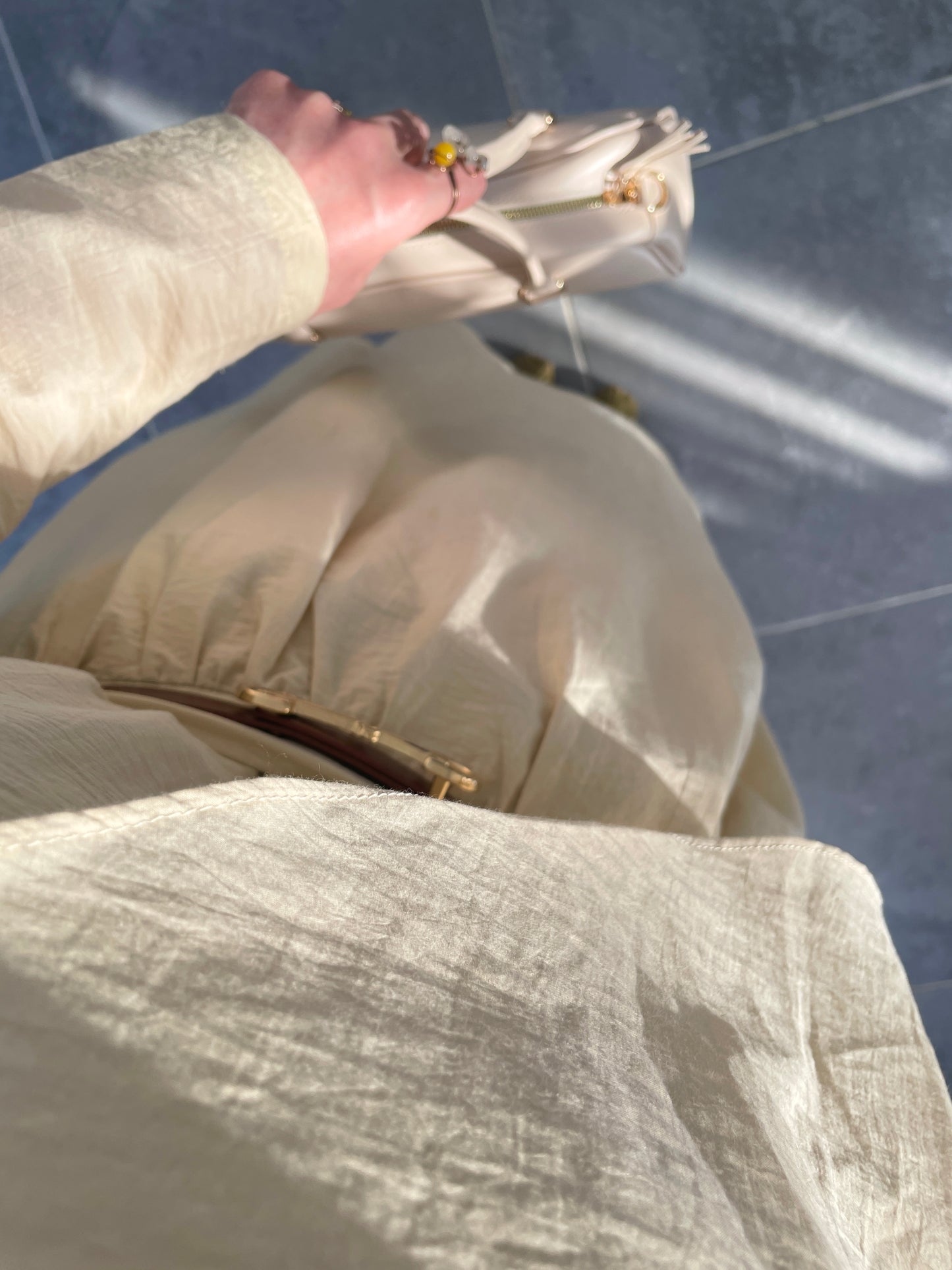 Maria Drapeli Etekli Takım Soft Sarı