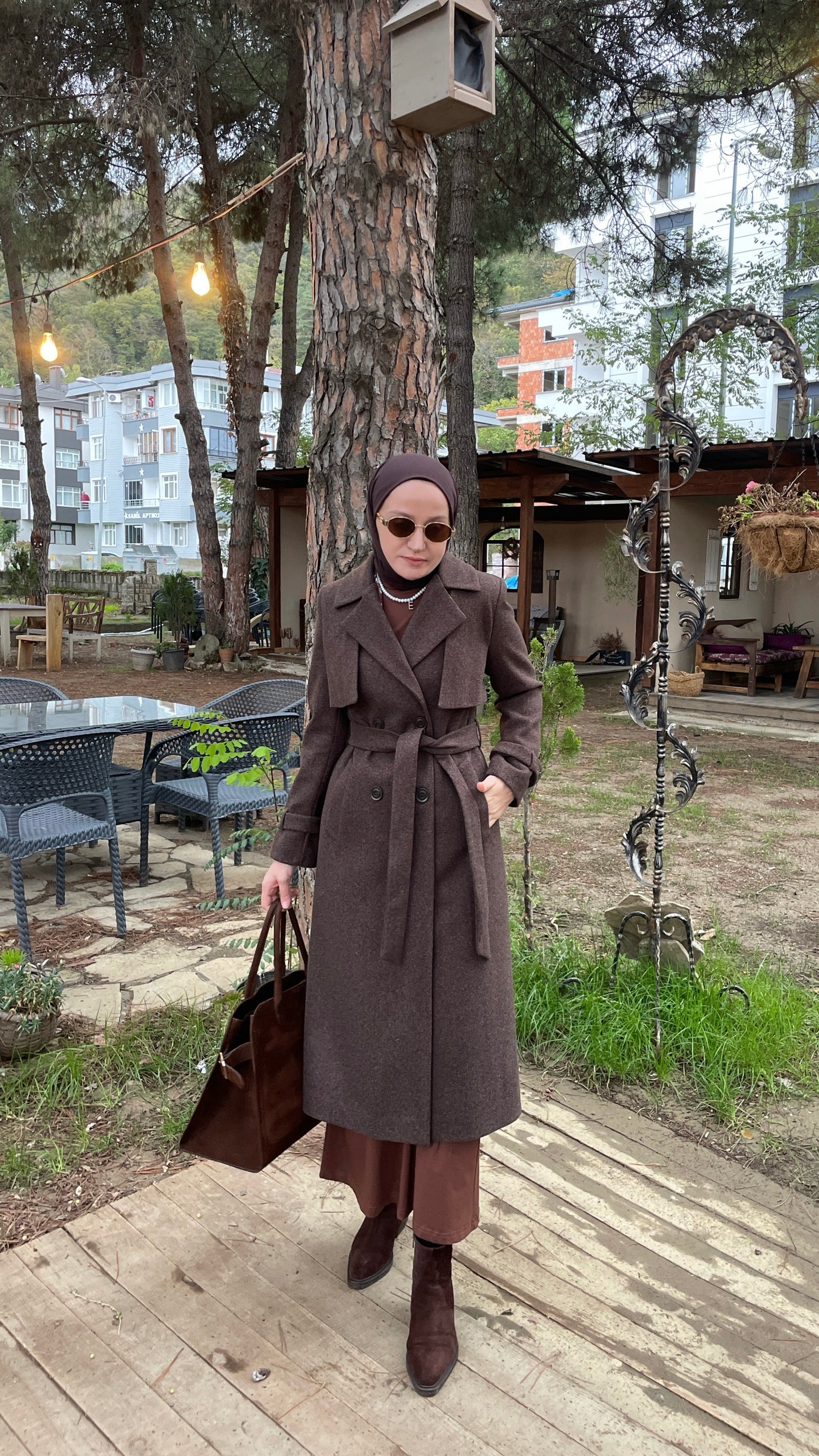 Klasik Kaşe Kaban Kahve