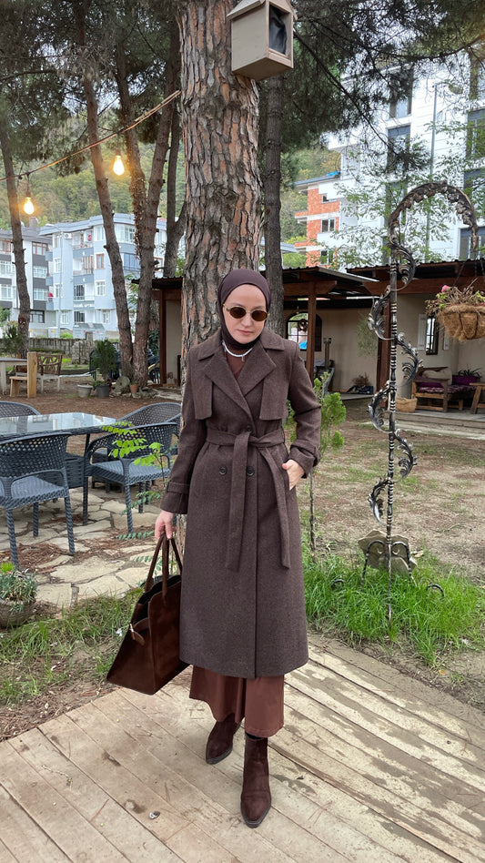 Klasik Kaşe Kaban Kahve