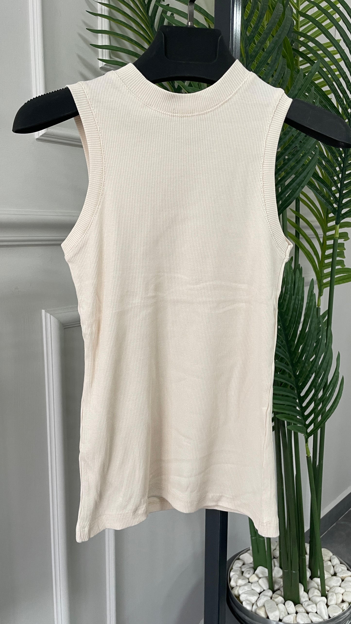 Bisiklet Yaka Fitilli Body Bej