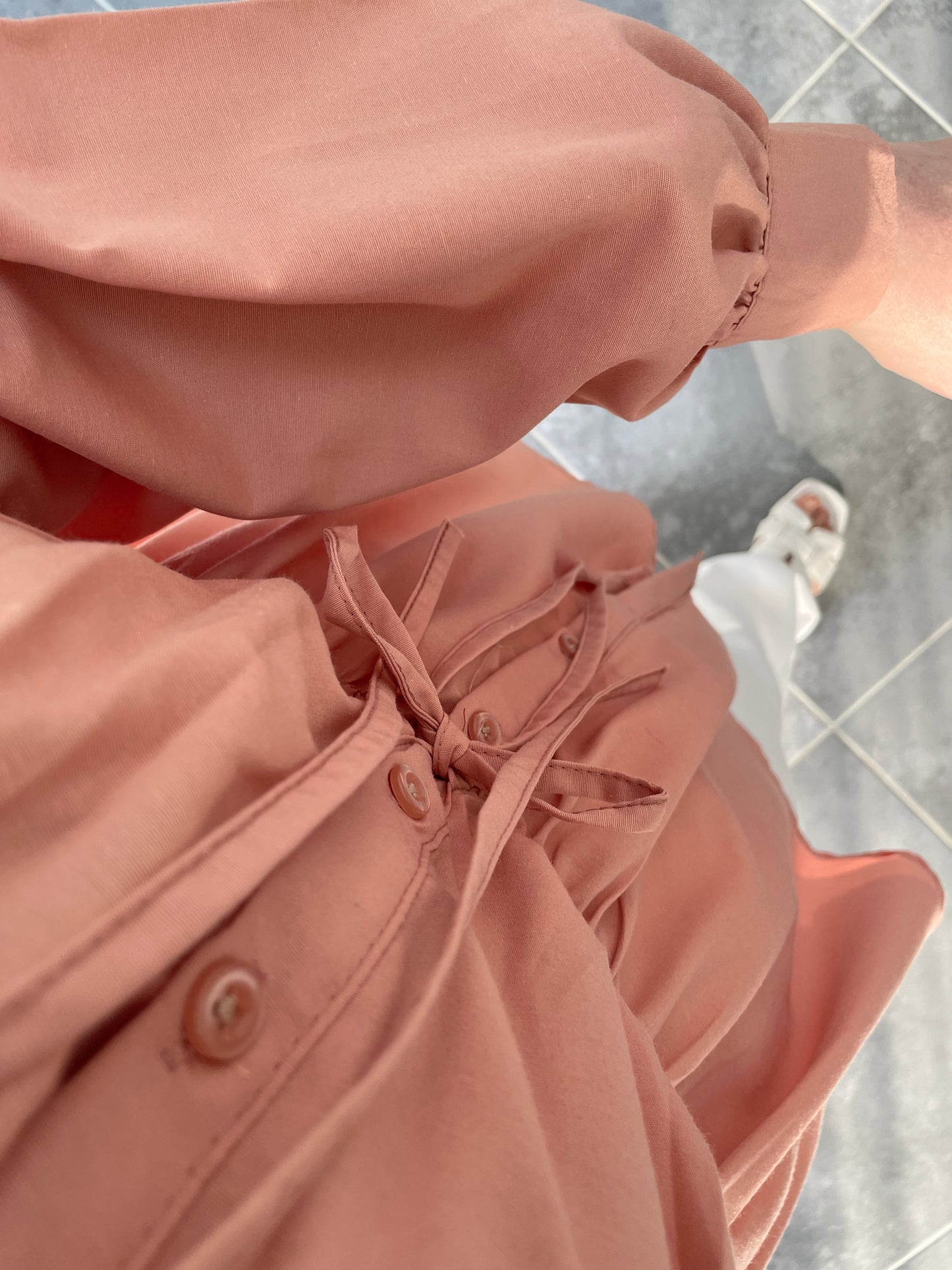 Fiyonklu Pinterest Gömlek-Somon