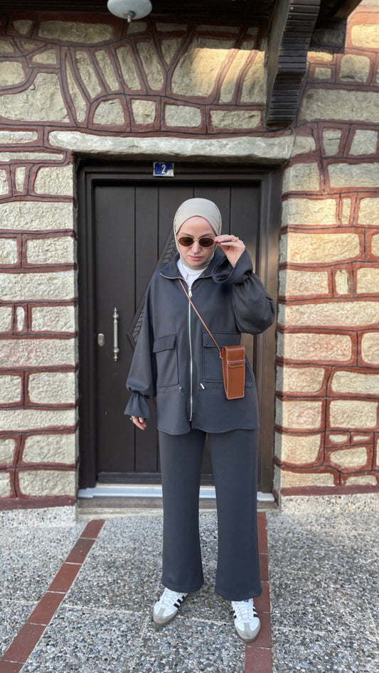 KOLLAR VOLANLI OYSHO TAKIM ANTRASİT