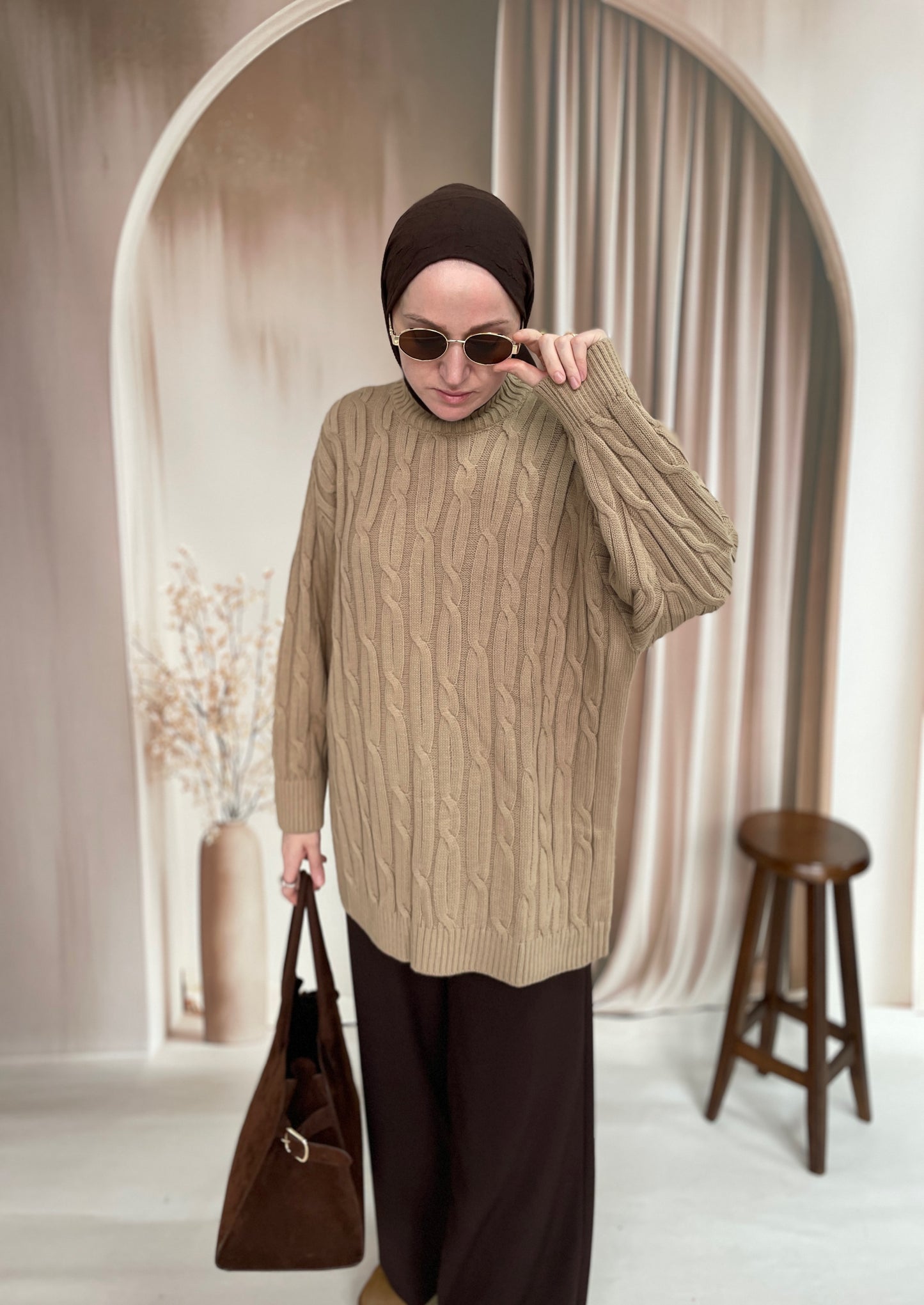 Pinterest Örgü Kazak Camel