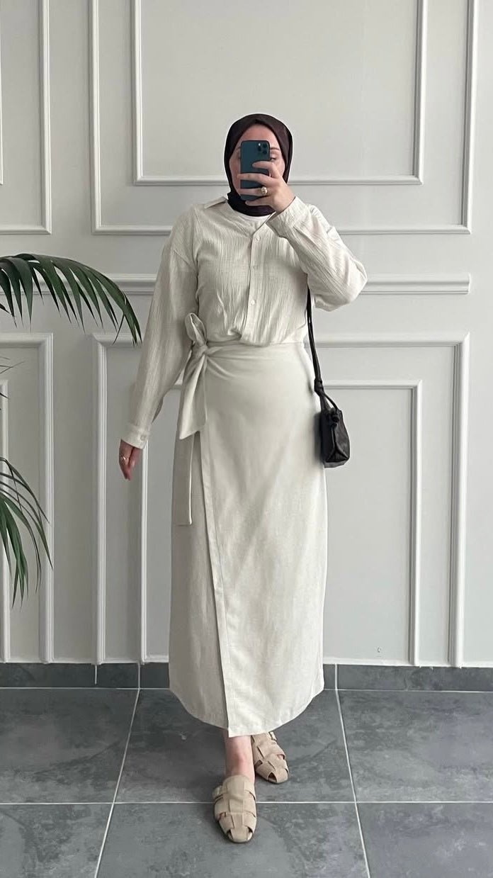 Anvelop Ham Keten  Etek Naturel