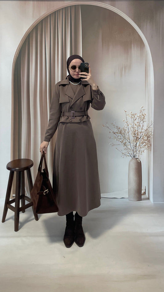 Scuba JİLE&TRENÇKOT Takım Vizon