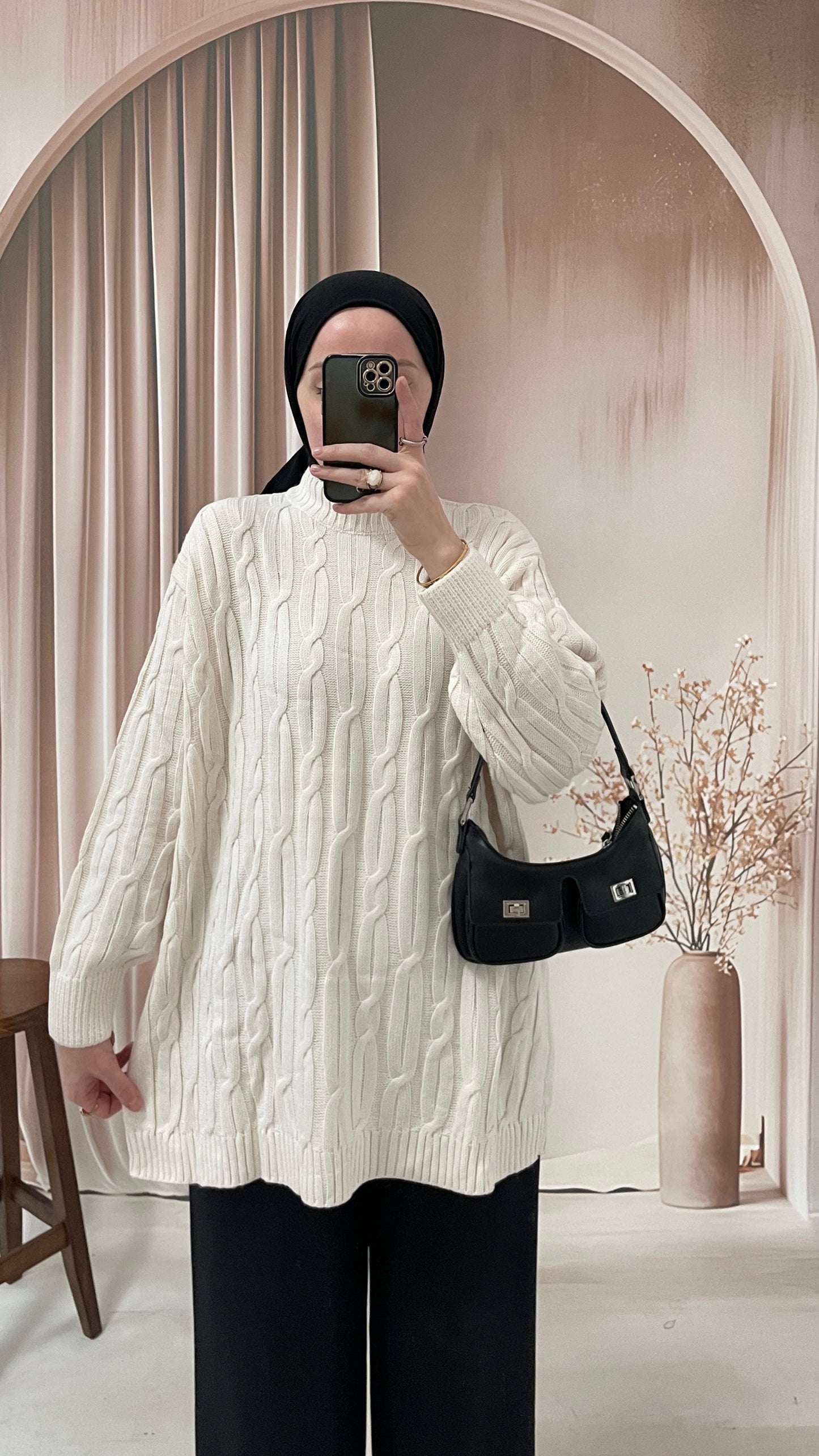 Pinterest Örgü Kazak Ekru