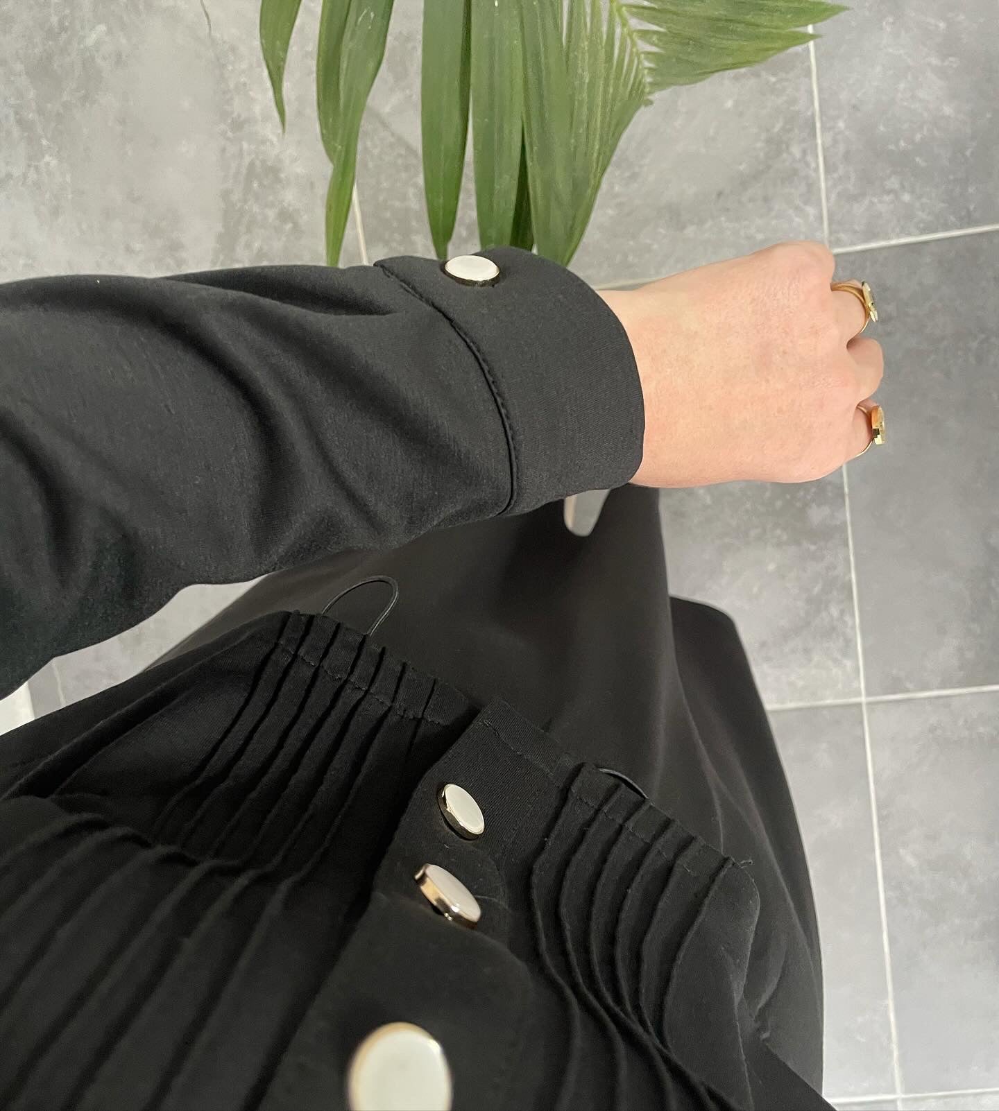 Modal Kumaş Etekli Takım Siyah