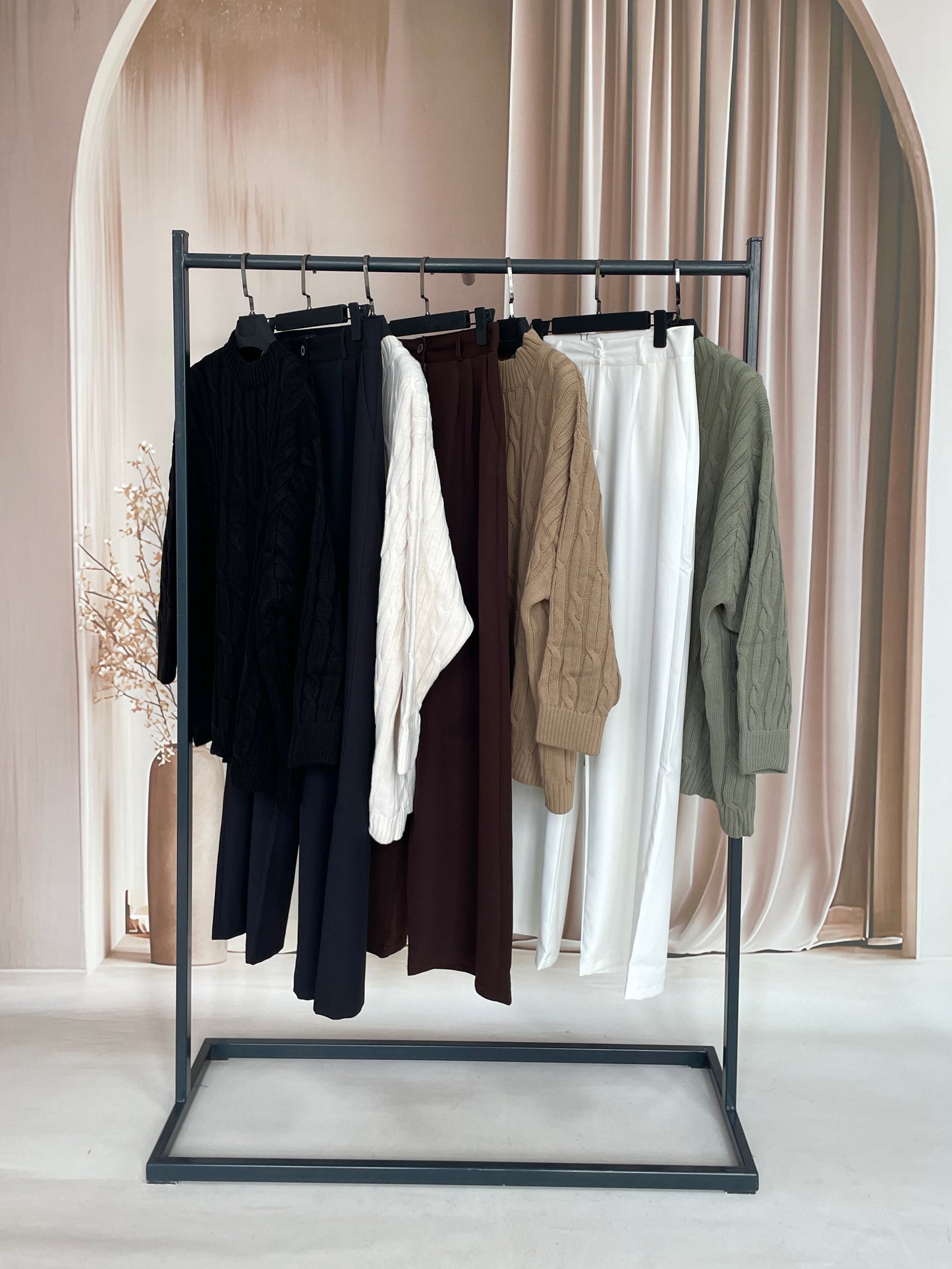 Pinterest Örgü Kazak Siyah