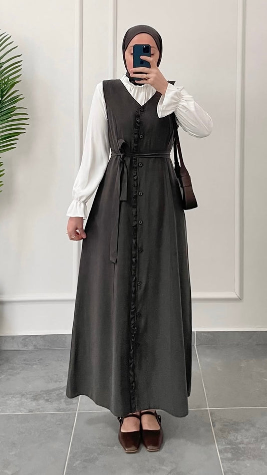 Çalıkuşu Jile&Bluz Takım Antrasit