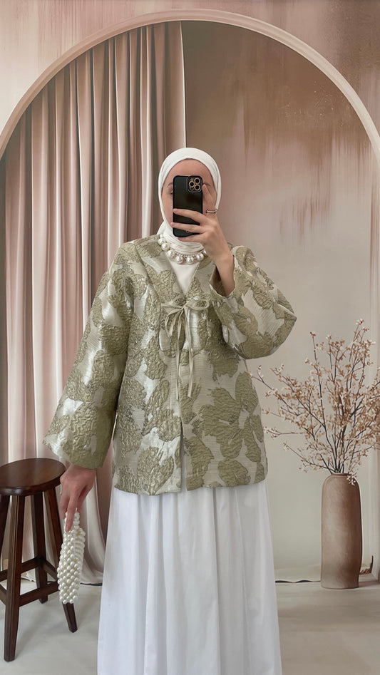 Jakarlı Broker Kimono Çağla