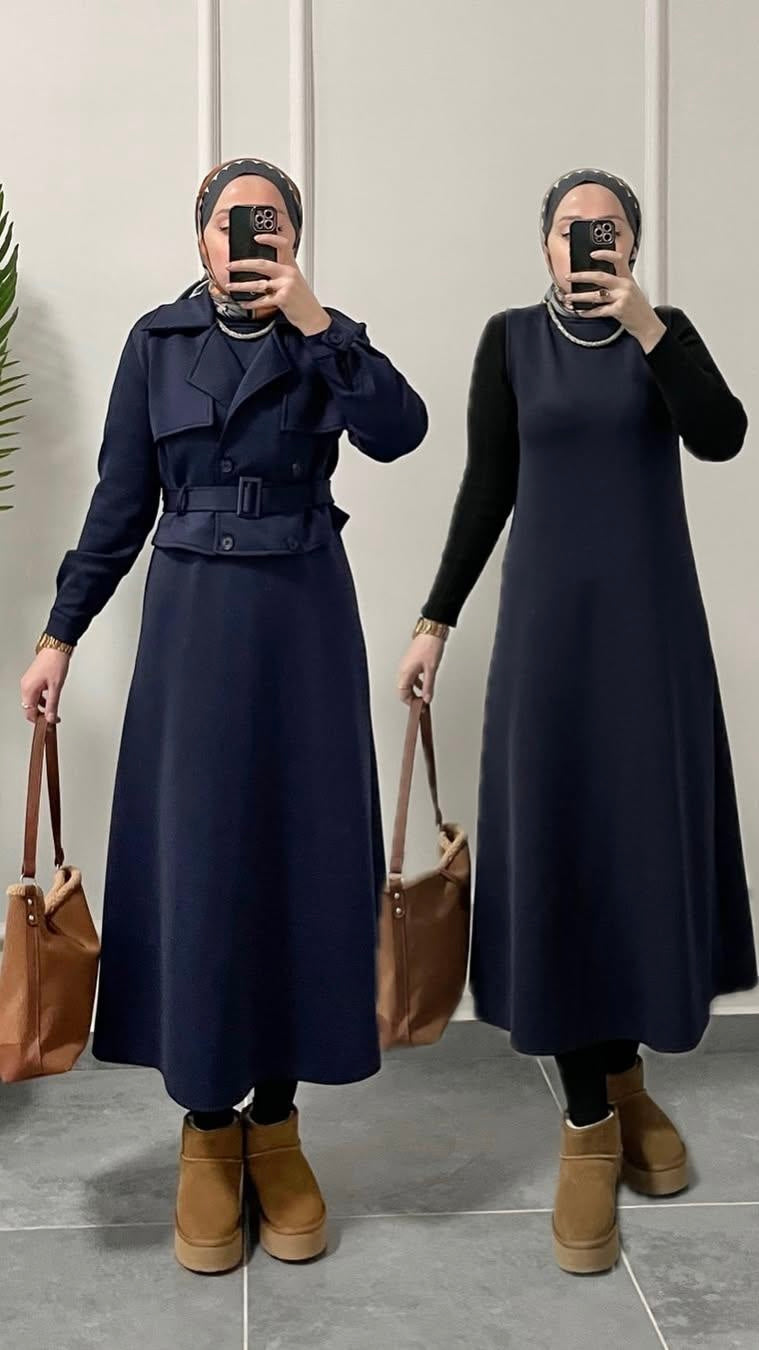 Scuba JİLE&TRENÇKOT Takım lacivert